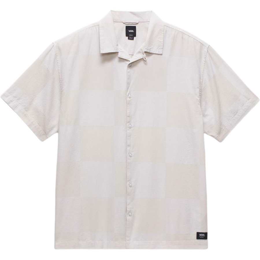 Vans Vans Shirts Men's White Lapel Moderate