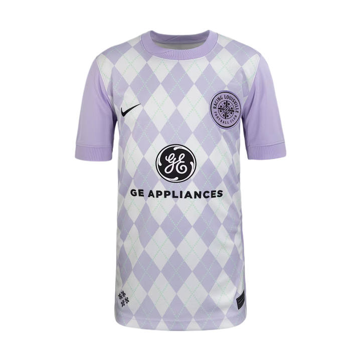 Nike Nike Dri FitNWSL T Shirt Lavender Mist/White Teenagers