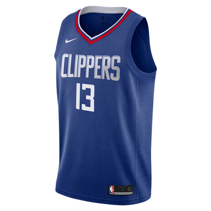 Nike Nike x NBA Tank Top LA ClippersIcon Blue Teenagers