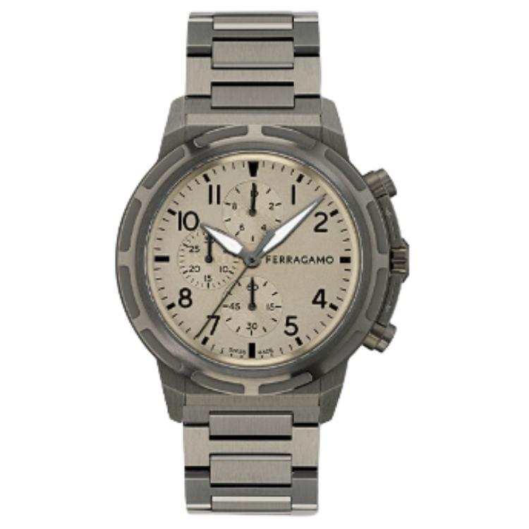 Ferragamo Ferragamo stainless steel 44mm