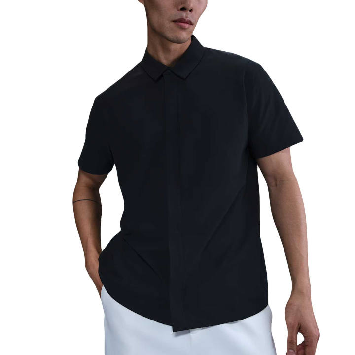 Nike Nike 24.7 PerfectStretch Men's Dri-FIT Short-Sleeve Snap-Down Top