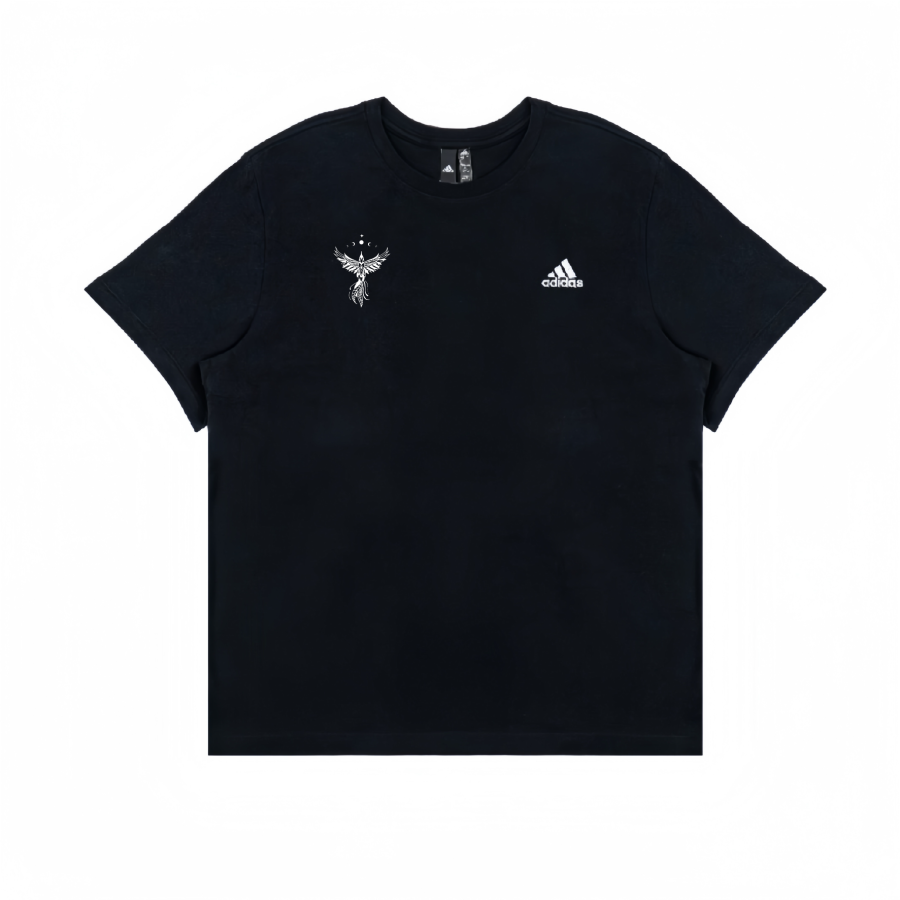 Adidas Adidas T Shirts Unisex Black Crew Neck Moderate Straight Fit