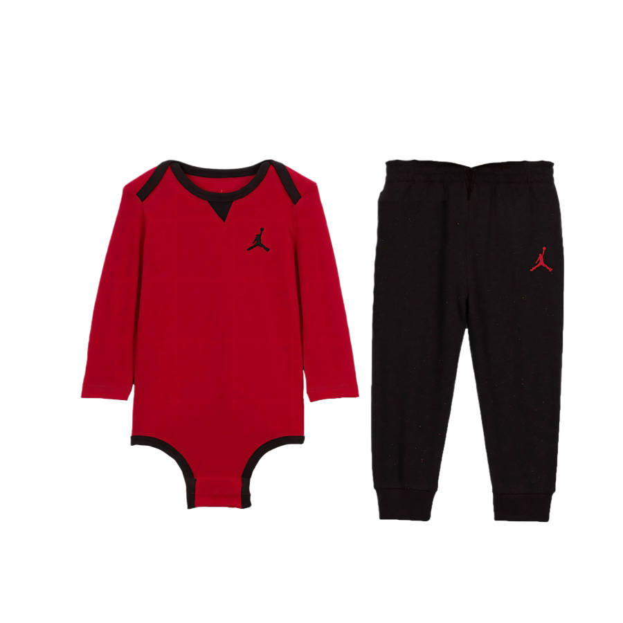 Jordan Jordan Casual Sportswear Jordan Baby Rib Nep Bodysuit Black Infant And Toddler
