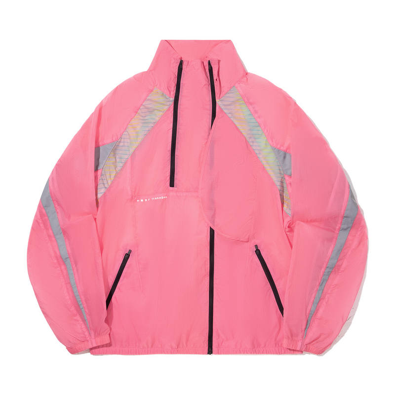 Li-Ning Li Ning x TAKASHA,LIANMINGKUAN Jackets & Coats Unisex Morning Dawn Red