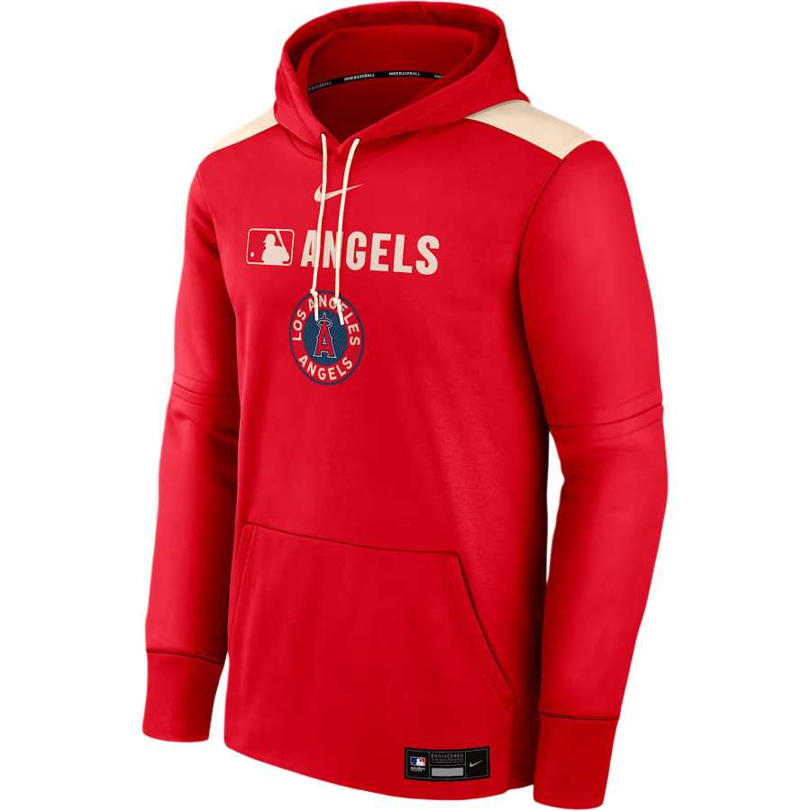 Nike Nike Los Angeles Angels Authentic Collection City Connect Men's Nike Therma Mlb Pullover Hoodie