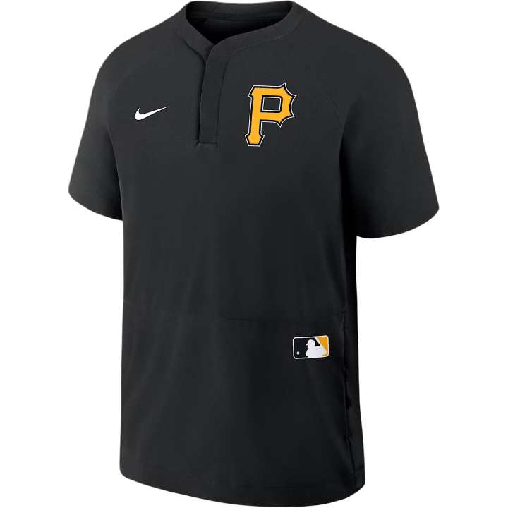 Nike Nike Pittsburgh Pirates Authentic Collection Men's Nike Mlb Short Sleeve Windshirt