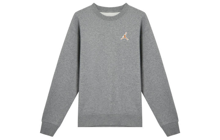 Jordan Jordan Sweatshirts Men's Carbon Gray Crew Neck Moderate Regular