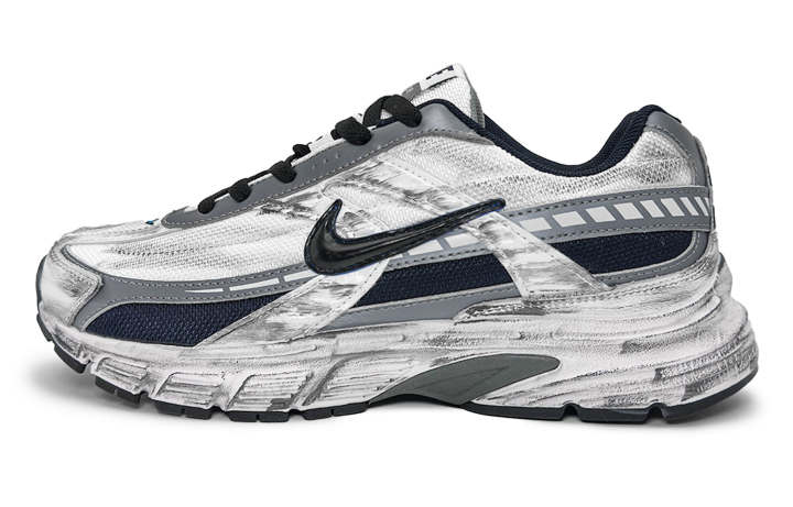 Nike Nike Initiator Abrasion Resistant Abrasion Resistant Low top Running Shoes Men's Black Silver