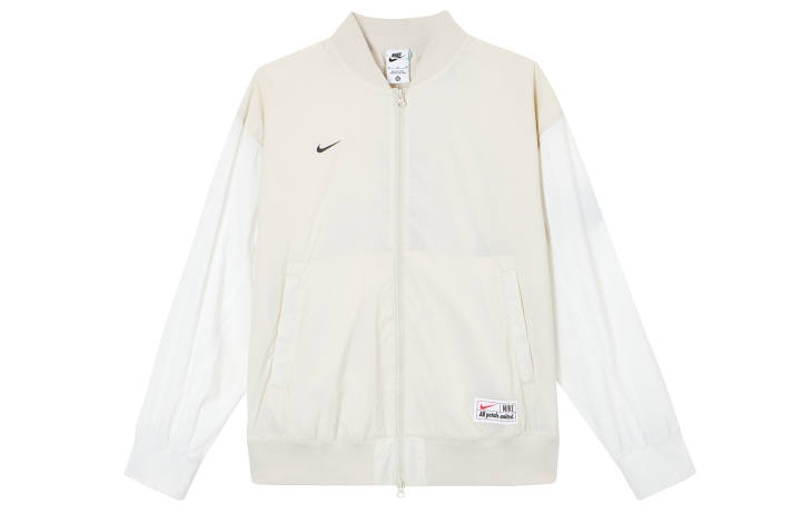 Nike Nike Jackets Women's Ivory Stand Collar Moderate Other