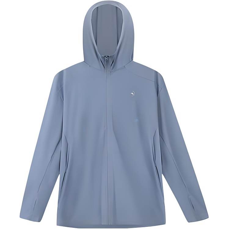 361° Quick Dry UV Protection Sun Protection Clothing Men's Gray Blue Porcelain