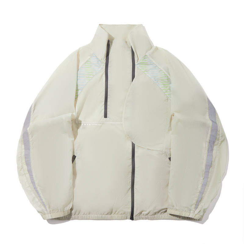 Li-Ning Li Ning x TAKASHA,LIANMINGKUAN Jackets & Coats Unisex Bud Yellow Gray