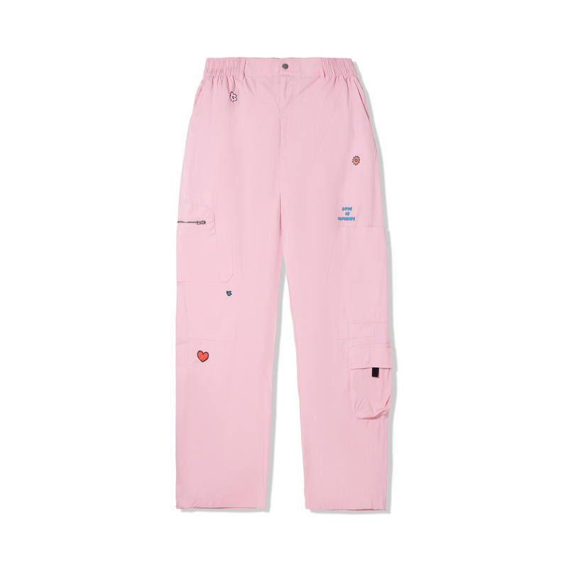 Li-Ning Li Ning x TAKASHA,LIANMINGKUAN Casual Pants Women's Sheer Pink