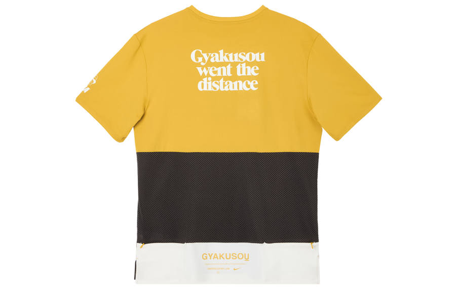 Nike Nike T Shirts Unisex Yellow Crew Neck Moderate Straight Fit