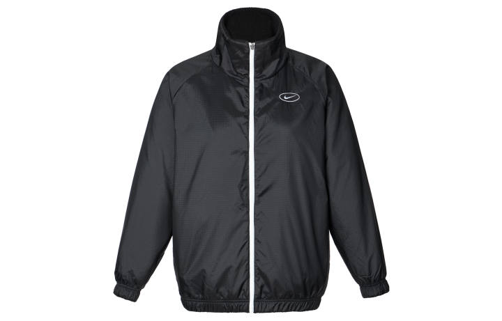 Nike Nike Large Hook Sherpa Reversible Fleece Lined Fleece Clothing Women's Black