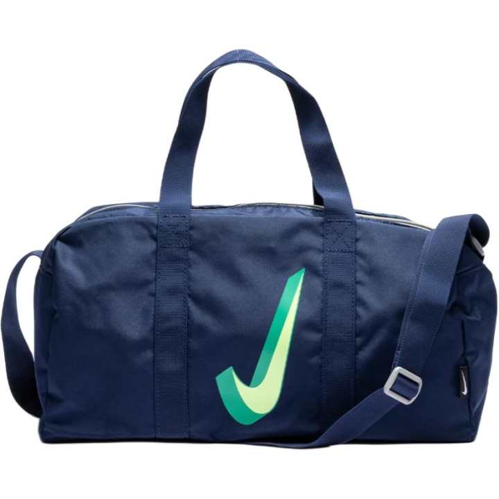 Nike Nike Polyester Boston Bag Travel Bag Unisex Blue & Green