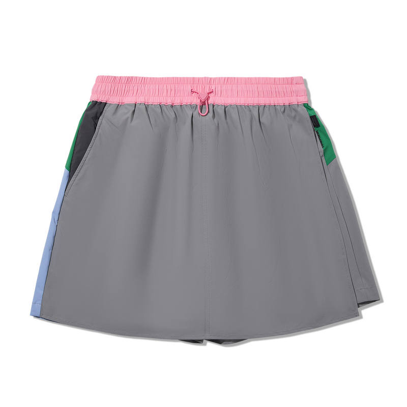 Li-Ning Li Ning x TAKASHA,LIANMINGKUAN Casual Short Skirts Women's Shade 9 Gray