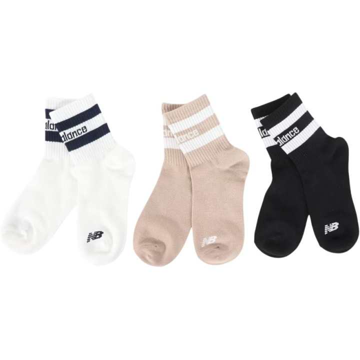 New Balance New Balance Socks 3 Pack Teenagers