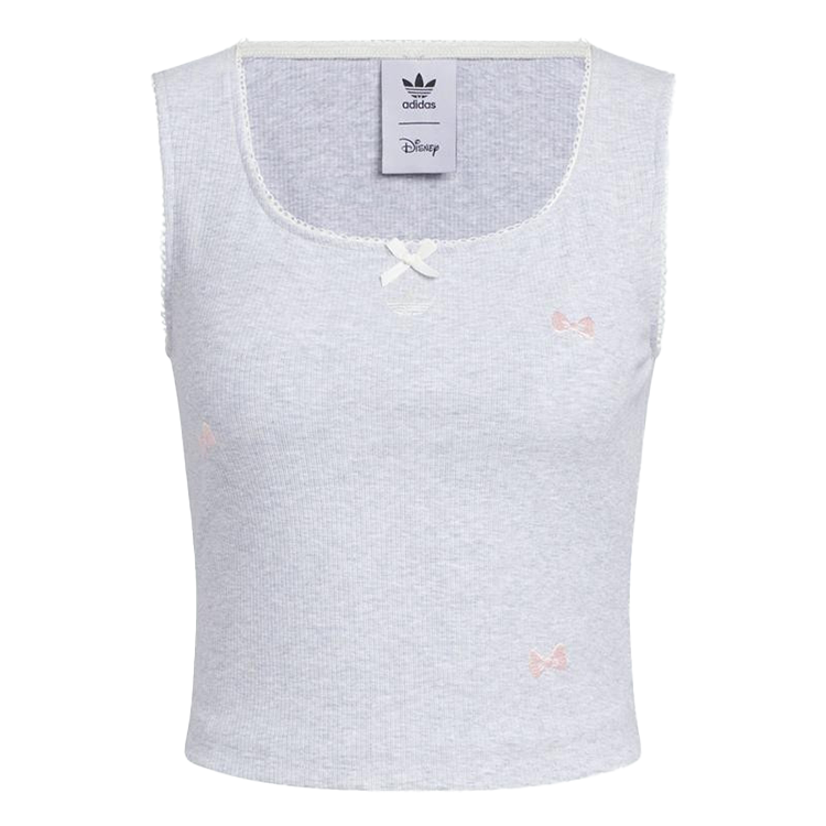 Adidas Originals x DISHINIMALIMAO,LIANMINGKUAN Trefoil Collection Outfit Tank Top Women's Light Heather Gray