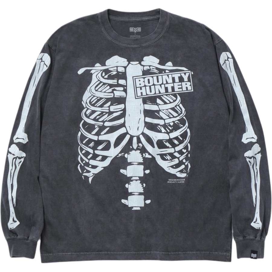 NEIGHBORHOOD X Bounty Hunter Skeleton print T shirt