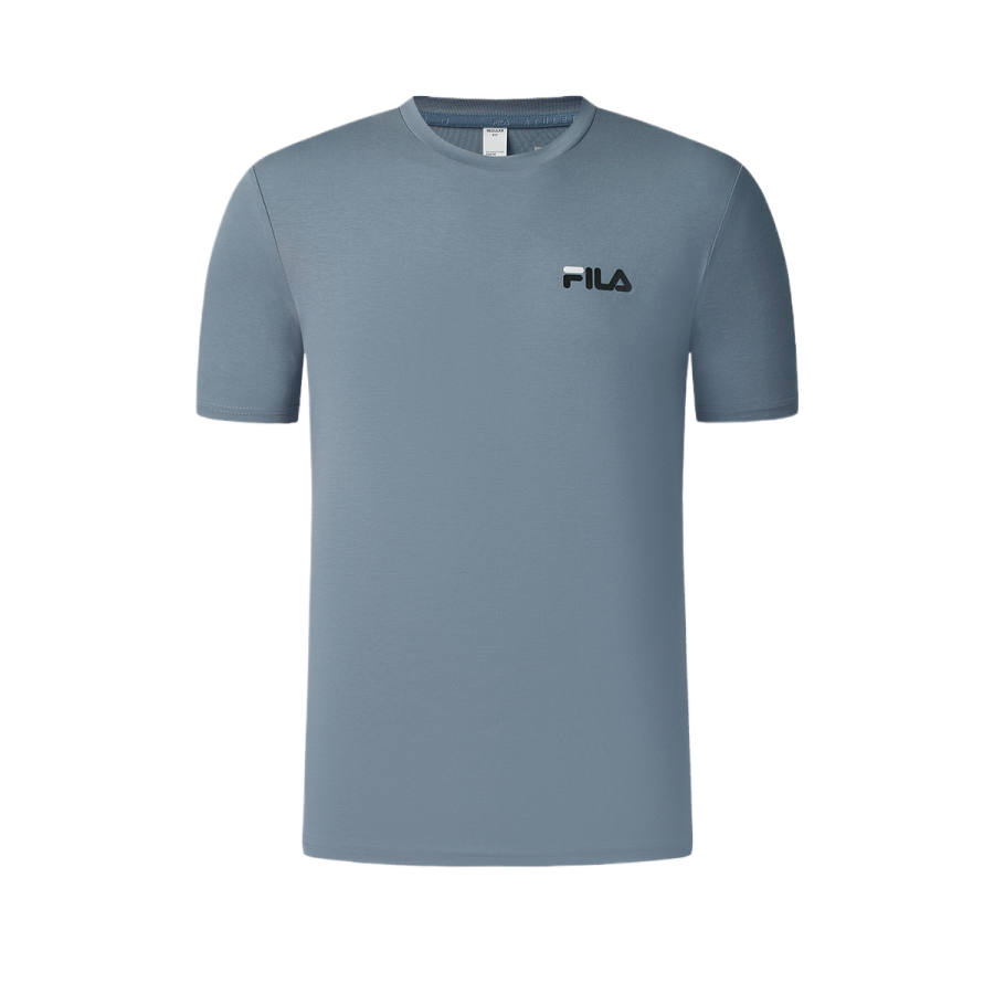 FILA Fitness T Shirt Men's Iron Paint Blue