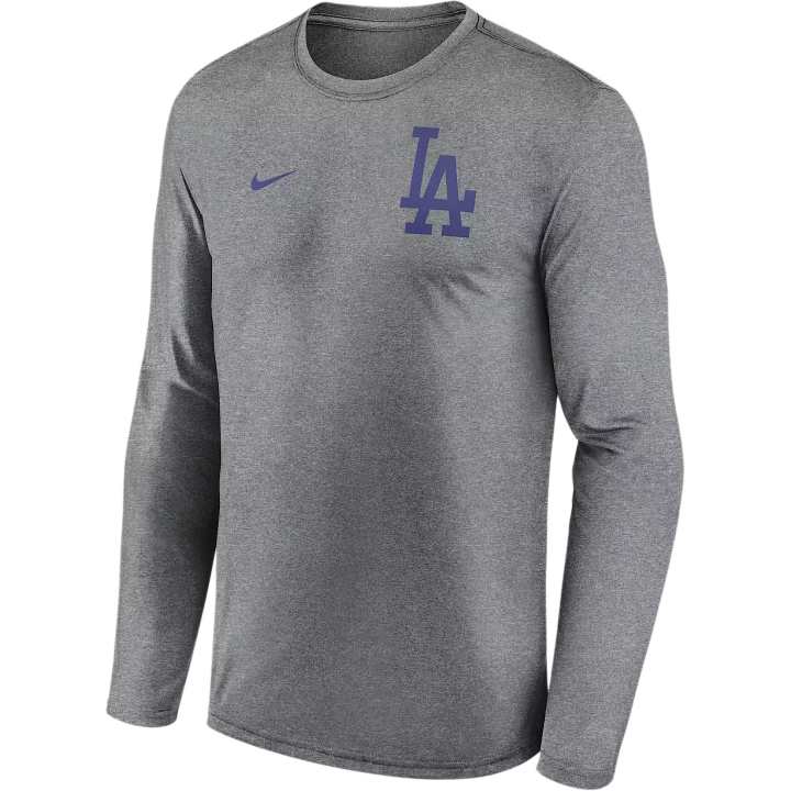 Nike Nike Los Angeles Dodgers 2-Hit Legend Men's Nike Dri-FIT Mlb Long-Sleeve T-Shirt
