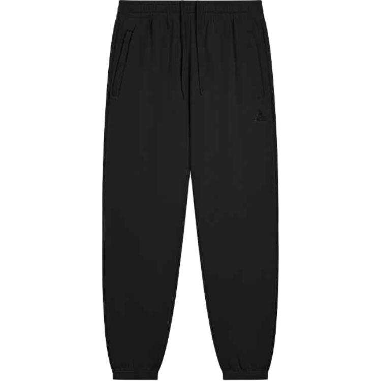 PEAK PEAK RIGHT Knitted Sweatpants Men's Black