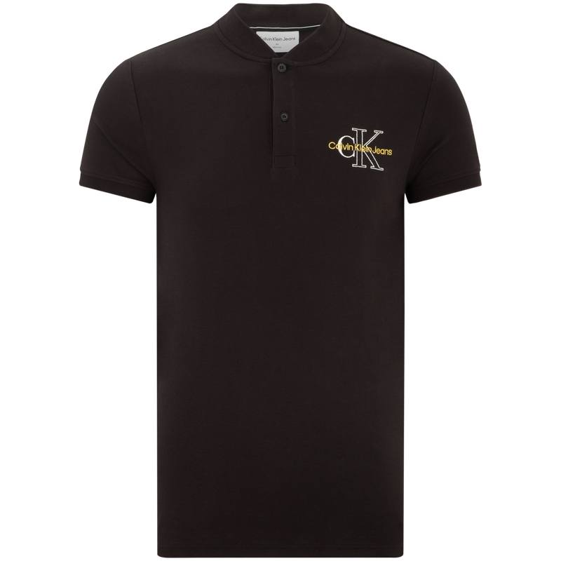 CALVIN KLEIN Polo Shirt Men's Black