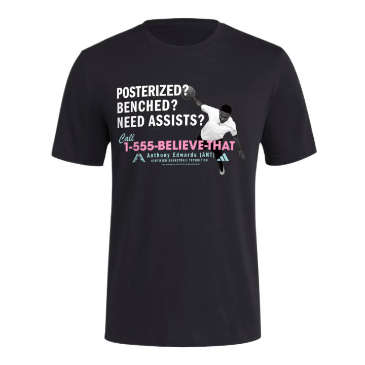 Adidas Adidas Free Shipping With AdiClub Anthony Edwards Billboard Tee
