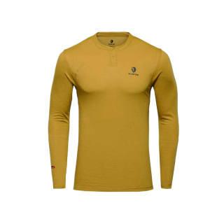 BLACK YAK DESIGNED BY MOUNTAINEERS T Shirts Men's Crew Neck Moderate Straight Fit