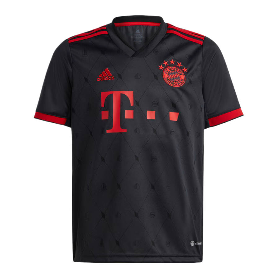 Adidas Adidas FC BayernAEROREADY T Shirt Night Gray Teenagers