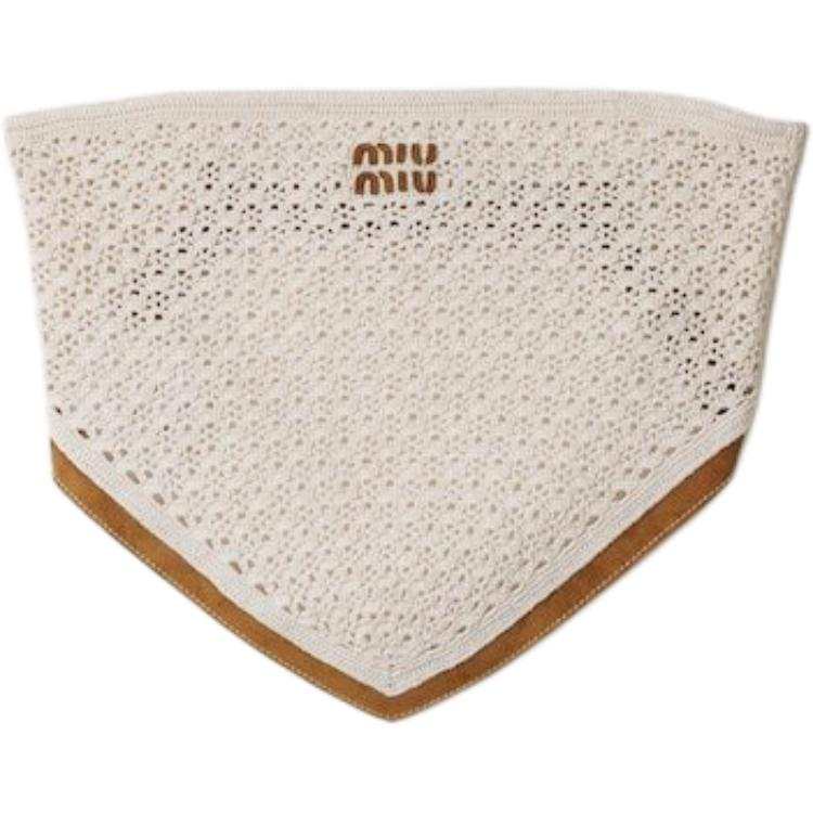 MIU MIU Strapless Top Women's Natural