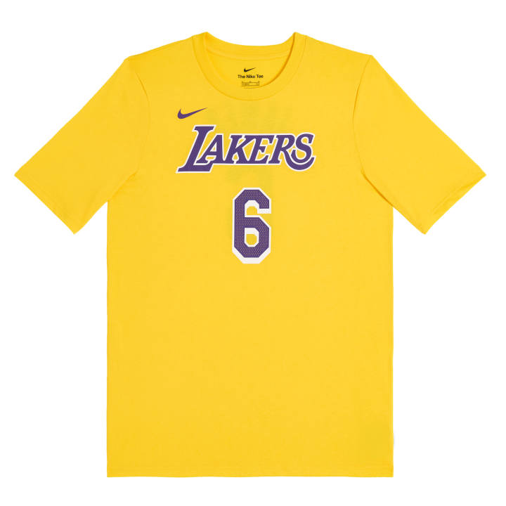 Nike Nike x NBA T Shirt Gold Teenagers