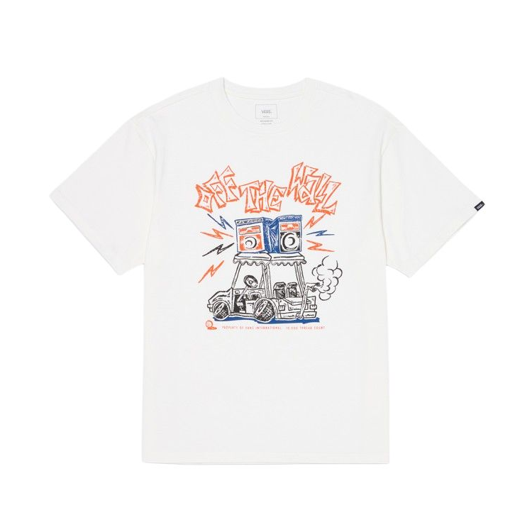 Vans SpeakerGFX T Shirt Unisex White