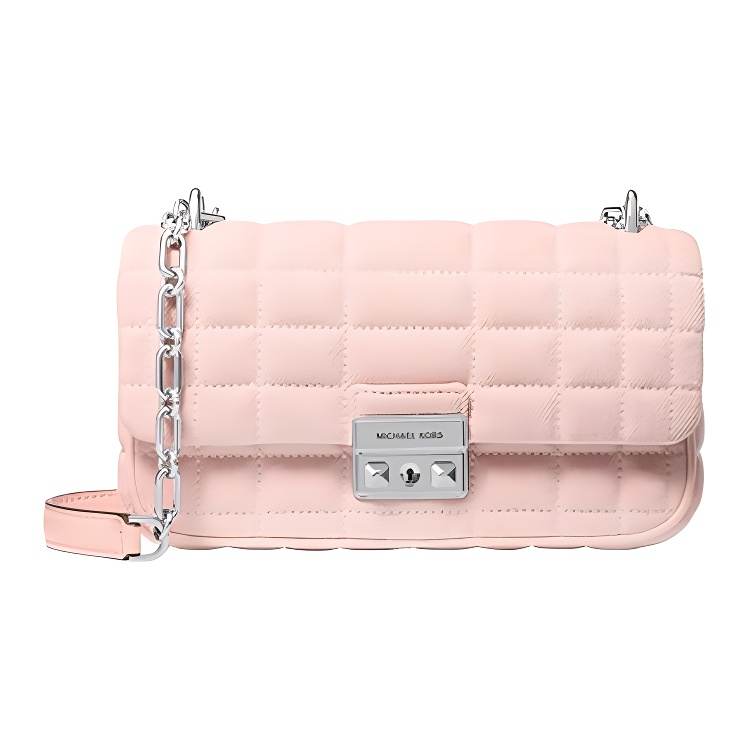 MICHAEL KORS Tribeca Fabric Crossbody Bag, Shoulder Bag Small Women's Light Pink