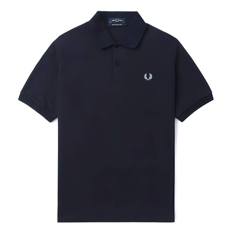 Fred Perry logo-embroidered polo shirt
