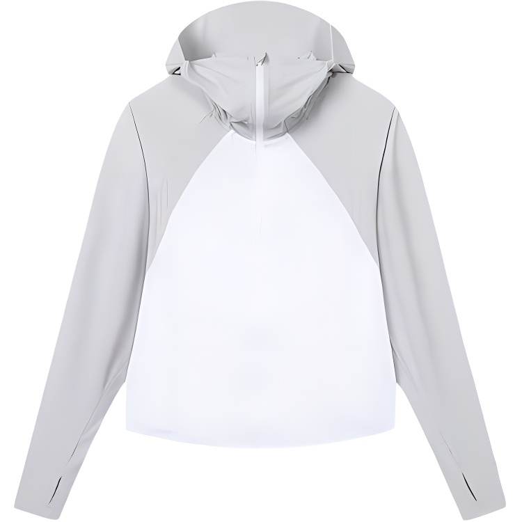 361° Breathable UV Protection Sun Protection Clothing Women's Fresh Cool Gray