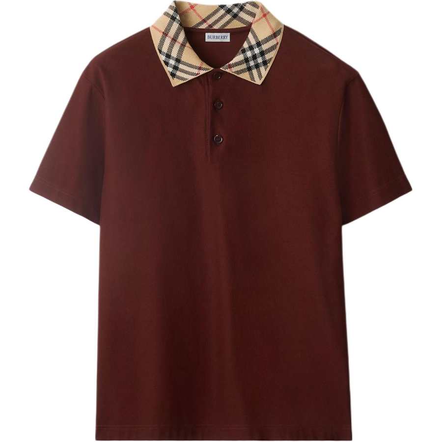 Burberry SS25 Polo Shirt Men's Red