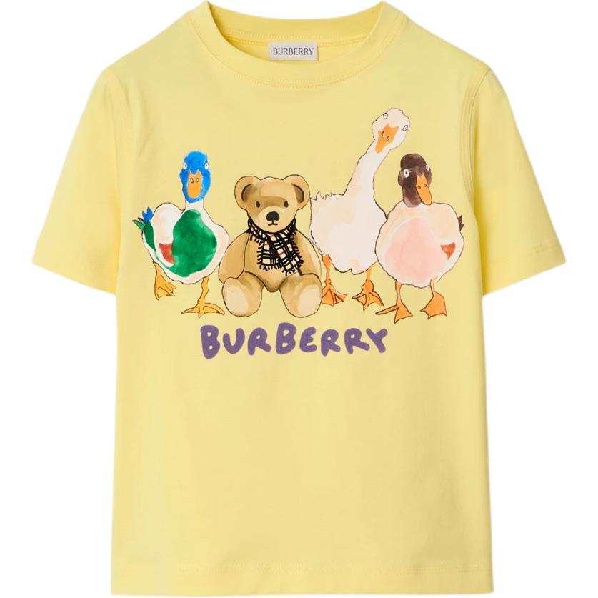 Burberry Thomas T Shirt Yellow Kids'