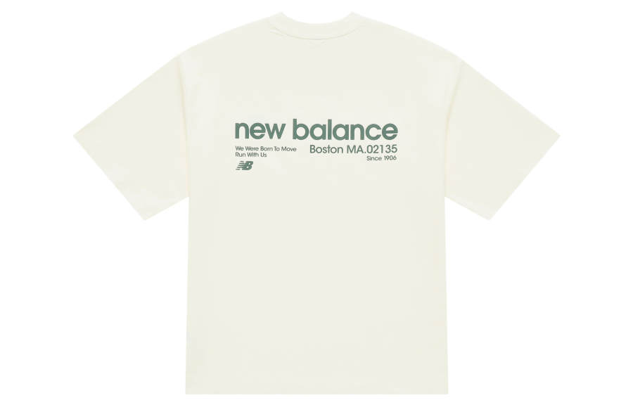 New Balance New Balance T Shirt Unisex Ivory