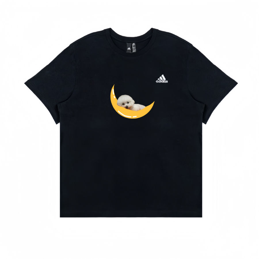 Adidas Adidas T Shirts Unisex Black Crew Neck Straight Fit
