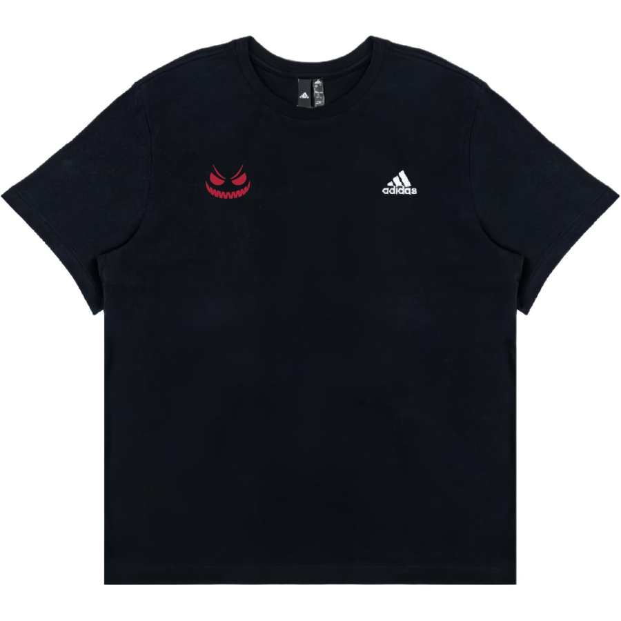 Adidas Adidas T Shirts Unisex Black Crew Neck Moderate Straight Fit