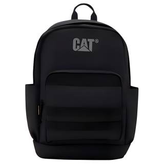 CAT Polyester Backpack Outdoor Bag Unisex Black