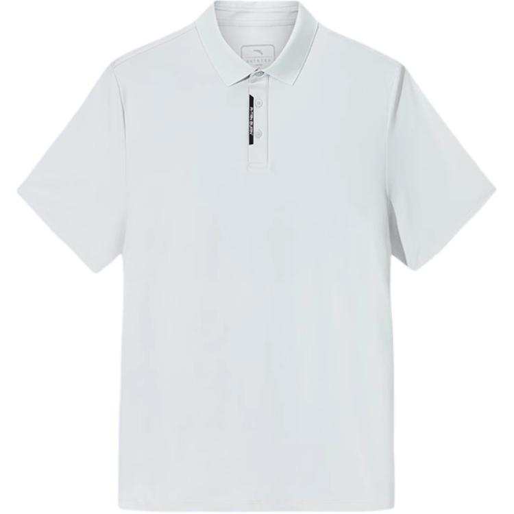 Anta Variety Training Collection Polo Shirt Men's Ice Blue Gray