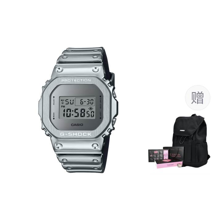CASIO CASIO Quartz Movement Resin Strap Watch Unisex Silver Dial
