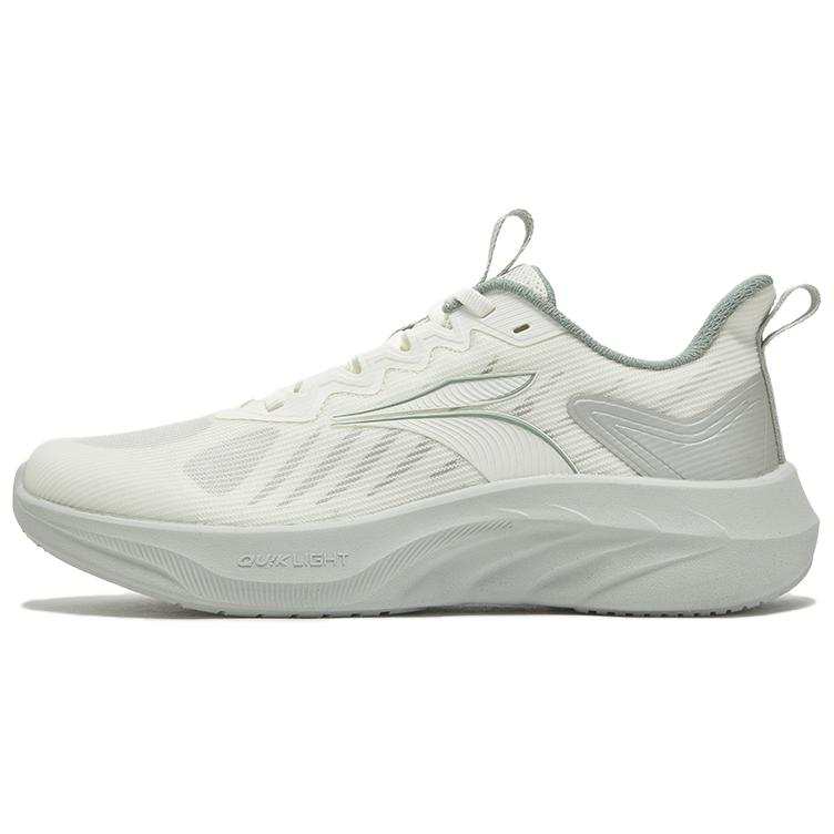 361° Slip Resistant And Breathable Low top Casual Running Shoes Men's White Gray Green