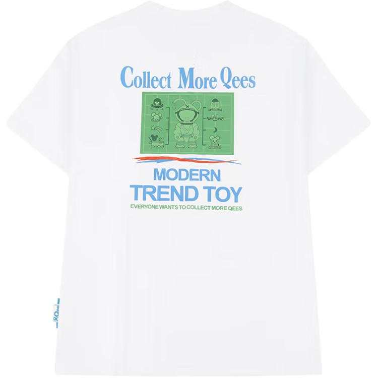 361° T Shirts Unisex White Crew Neck Moderate Straight Fit