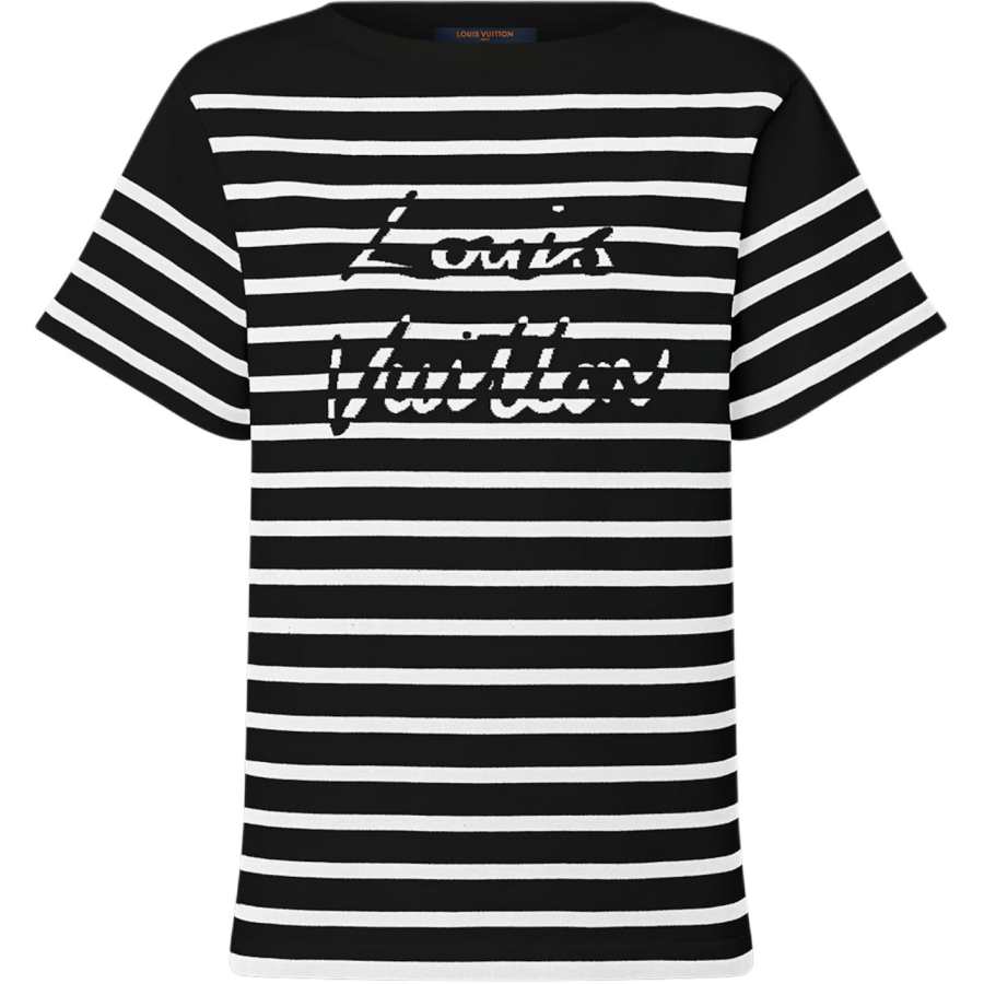 LOUIS VUITTON Signature Stripes Knit Top