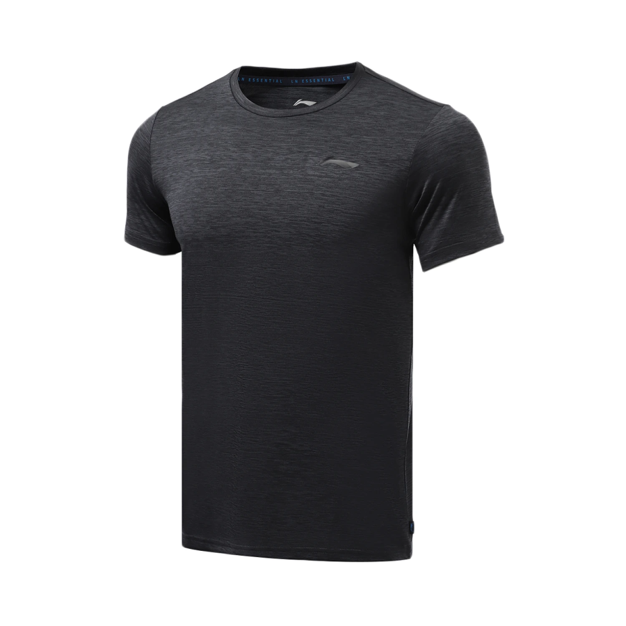 Li-Ning Li Ning Fitness Series T Shirt Men's Mixed Color Ink Wash Gray
