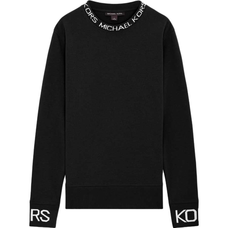 MICHAEL KORS MICHAEL KORS Logo Trim Cotton Blend Sweatshirt