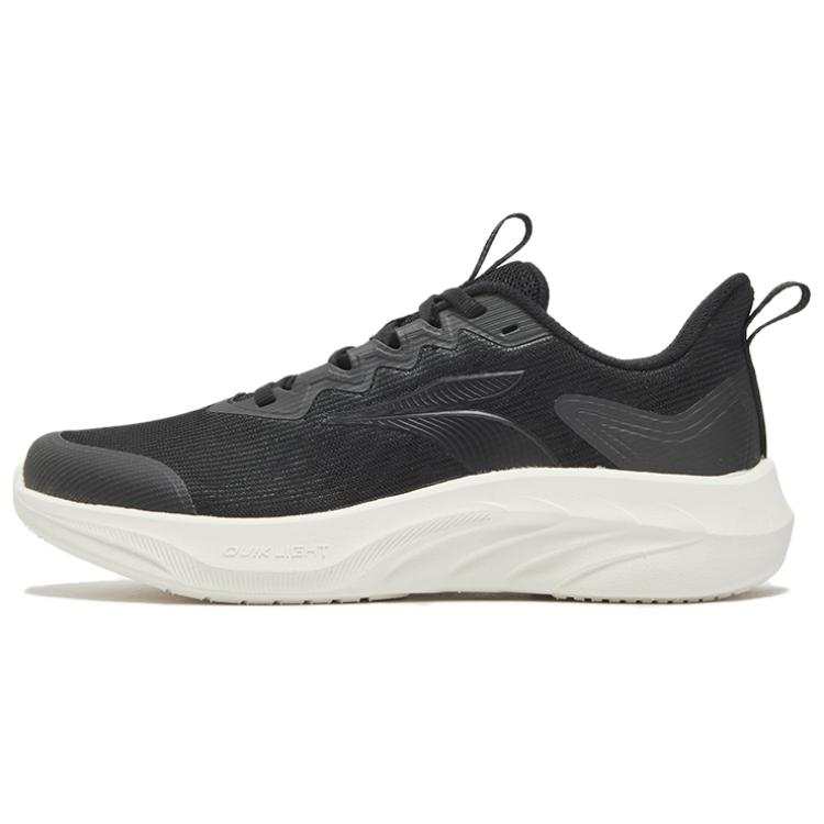 361° Slip Resistant Abrasion Resistant Low top Casual Running Shoes Men's Black White